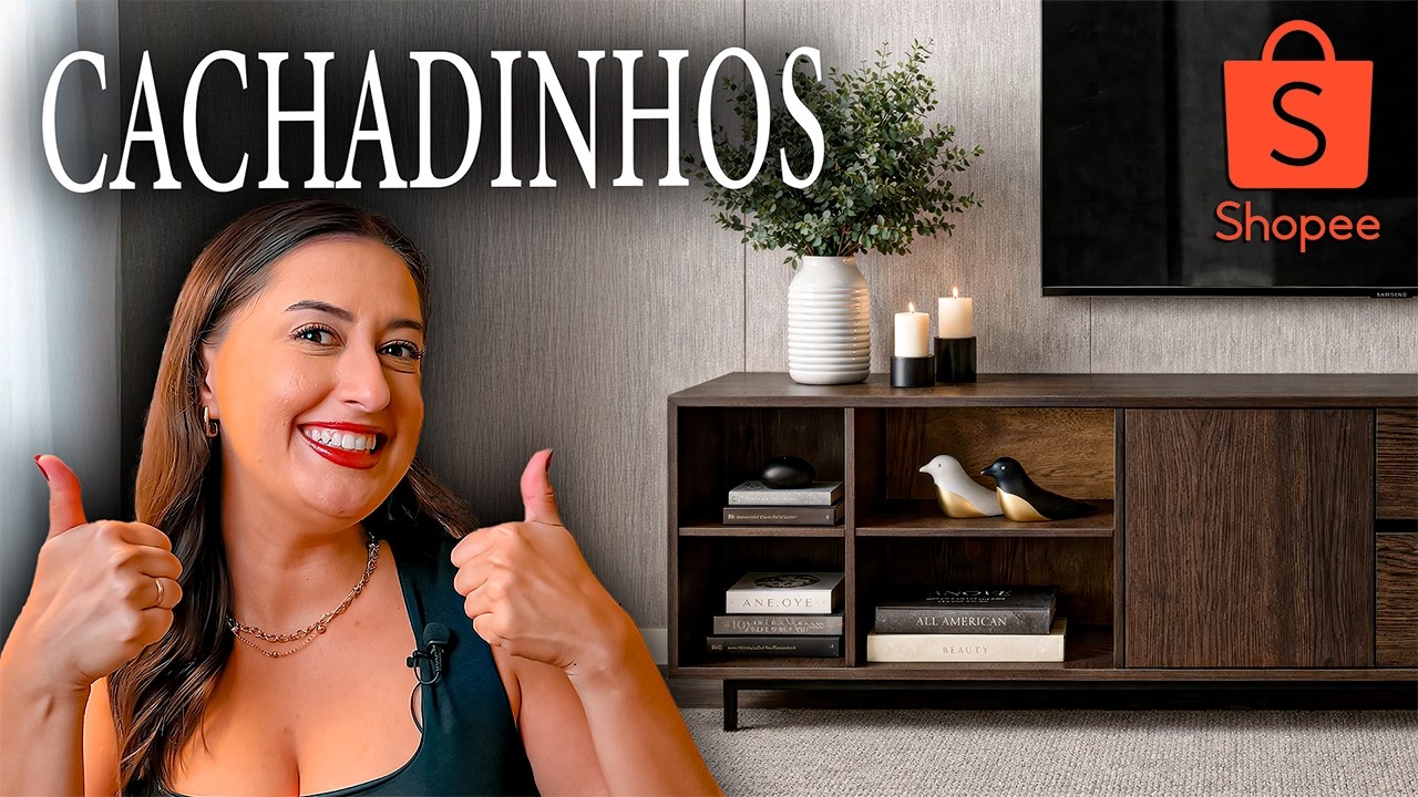 ESSA DECORAÇÃO ESTÁ MUITO BARATA! #CÀCHADINHOS 187 SHOPEE