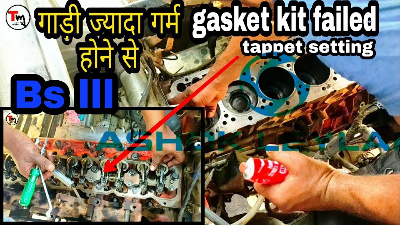 Bs3 head gas kit problem | overheating | full Jankari step by step | Ashok Leyland head gasket