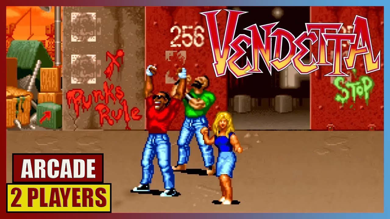 Vendetta (Co-op) Sledge & Blood (ARCADE)