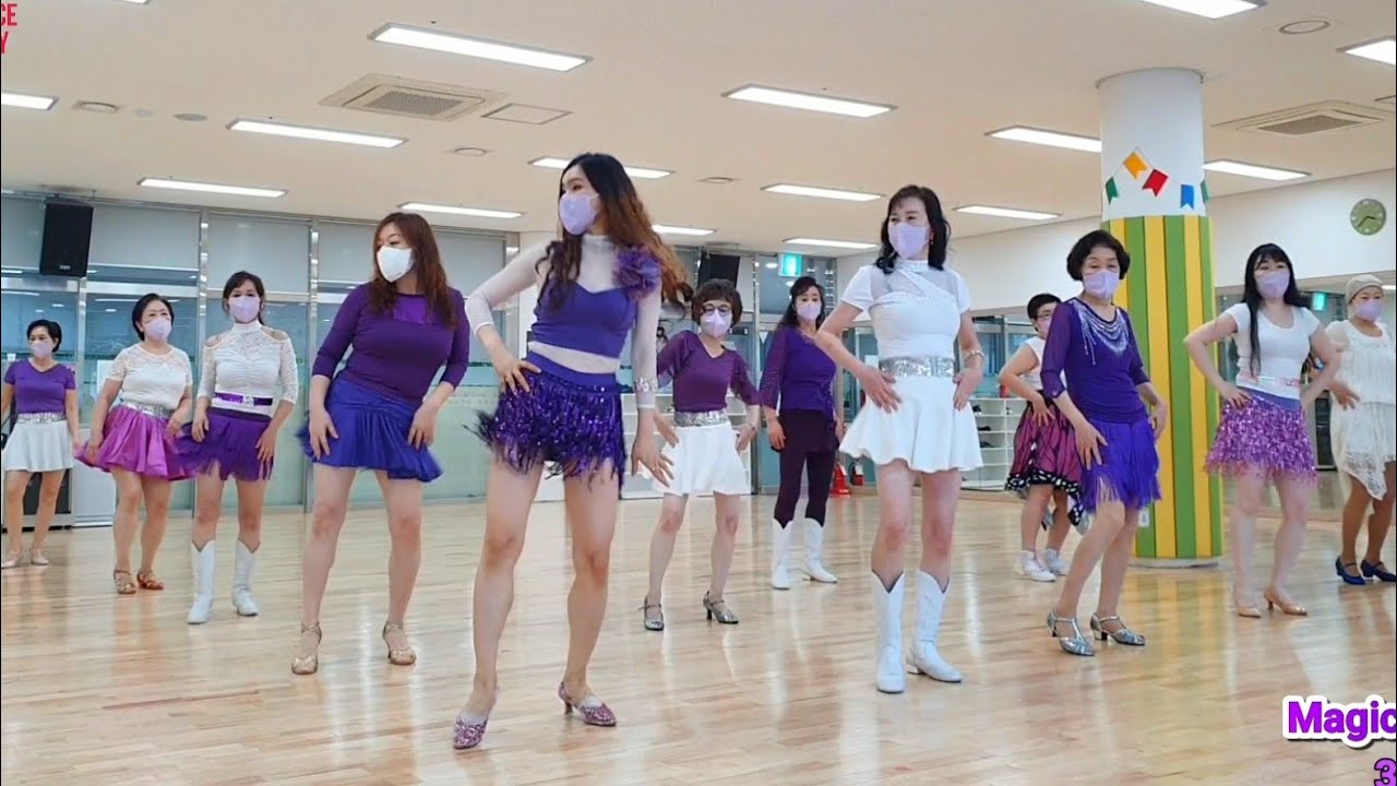 Magic Touch (Improver) teach line dance| Withus Korea, LDA