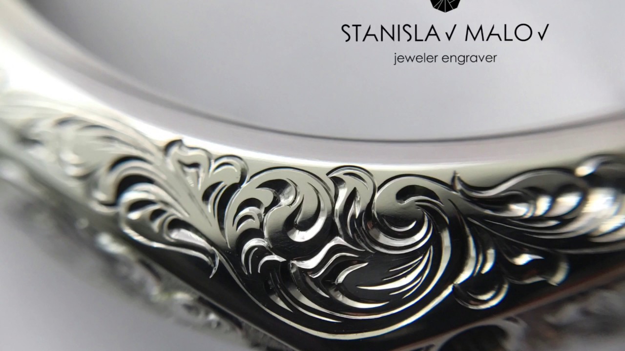 From start to finish (hand engraving) Panerai