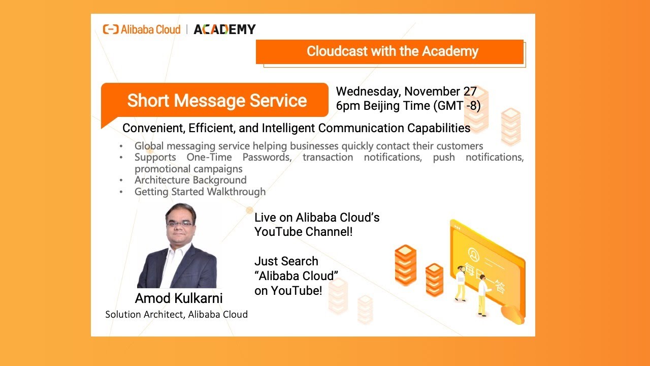Short Message Service Cloudcast presented by Amod Kulkarni