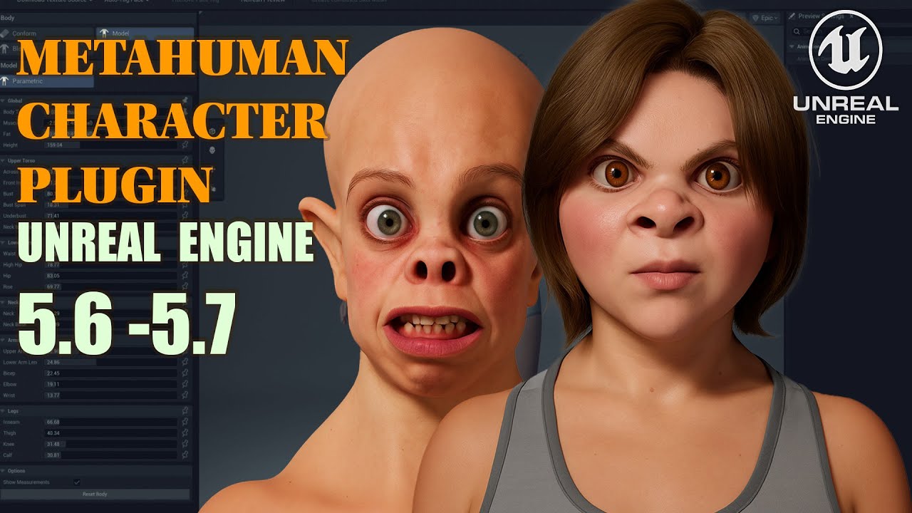 Unreal 5.6 : Metahuman Character Plugin Deep Dive & Custom Characters