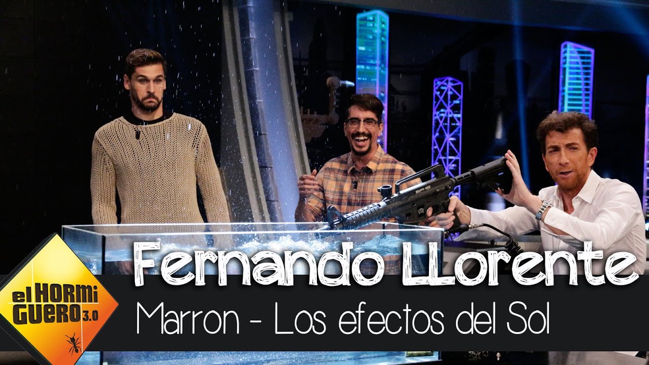 Marron demuestra los efectos negativos de la exposición solar -  El Hormiguero 3.0