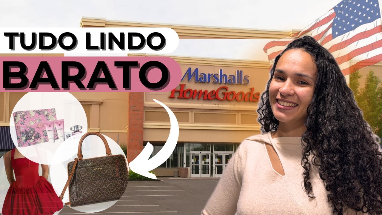 Fui na Marshalls e HomeGoods e encontrei cada coisa LINDA e barata! 😱