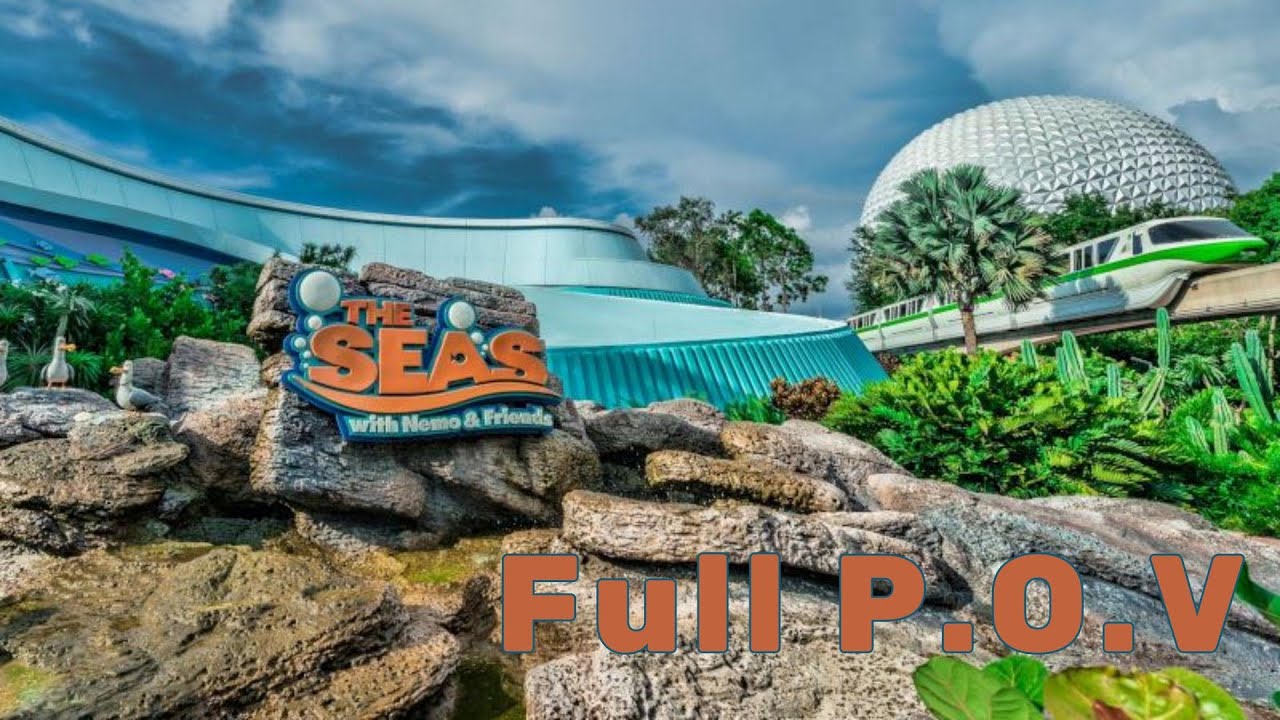 The Seas with Nemo & Friends I 2025 4K P.O.V - EPCOT Walt Disney World