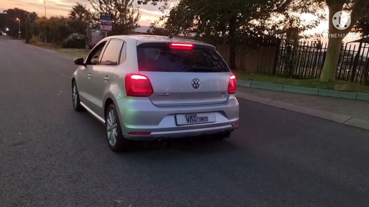 Polo 1.2L TSI stage 2 full exhaust and downpipe with pops and bangs | Start up revs and flybys