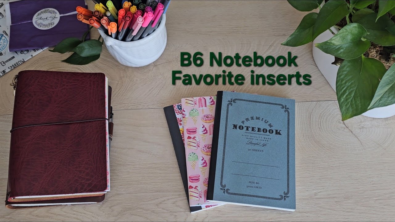 Chic Sparrow B6 Travelers Notebook- Chatty Video- Favorite Inserts- Sytstems that Work -To Do List 