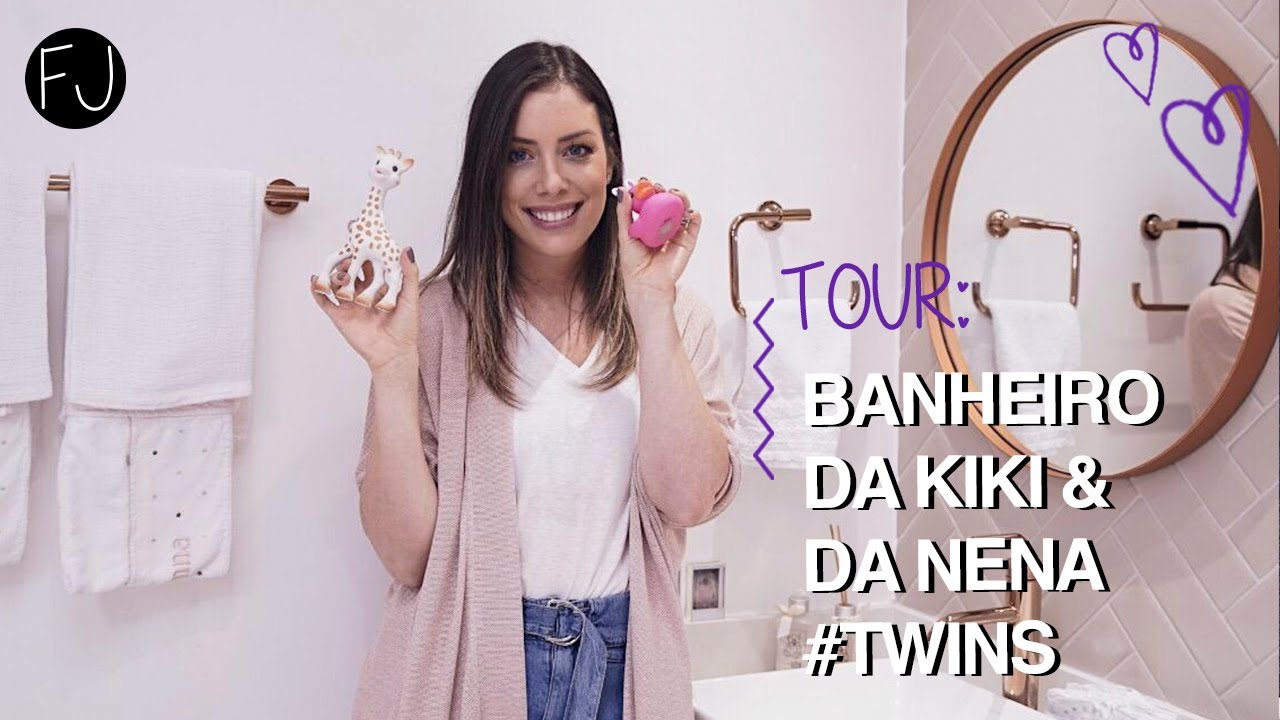 DECORAÇÃO DO BANHEIRO DAS PITUCAS #SiennaEChiara