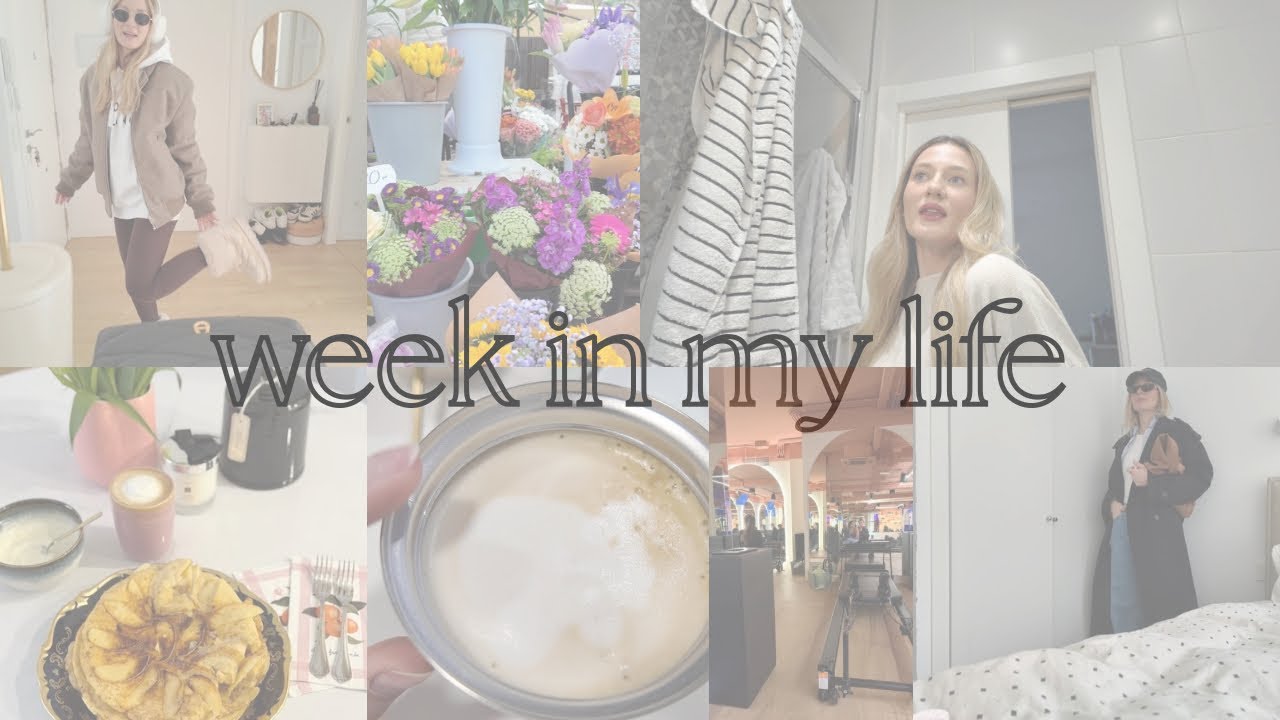 Week in my life | Getting back into Pilates, Yapping, Flowers & life in between