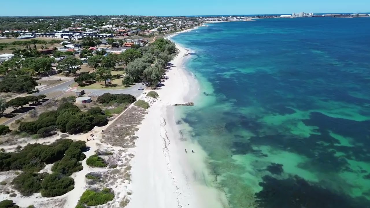 Geraldton Beach Foreshore Drone Flyover