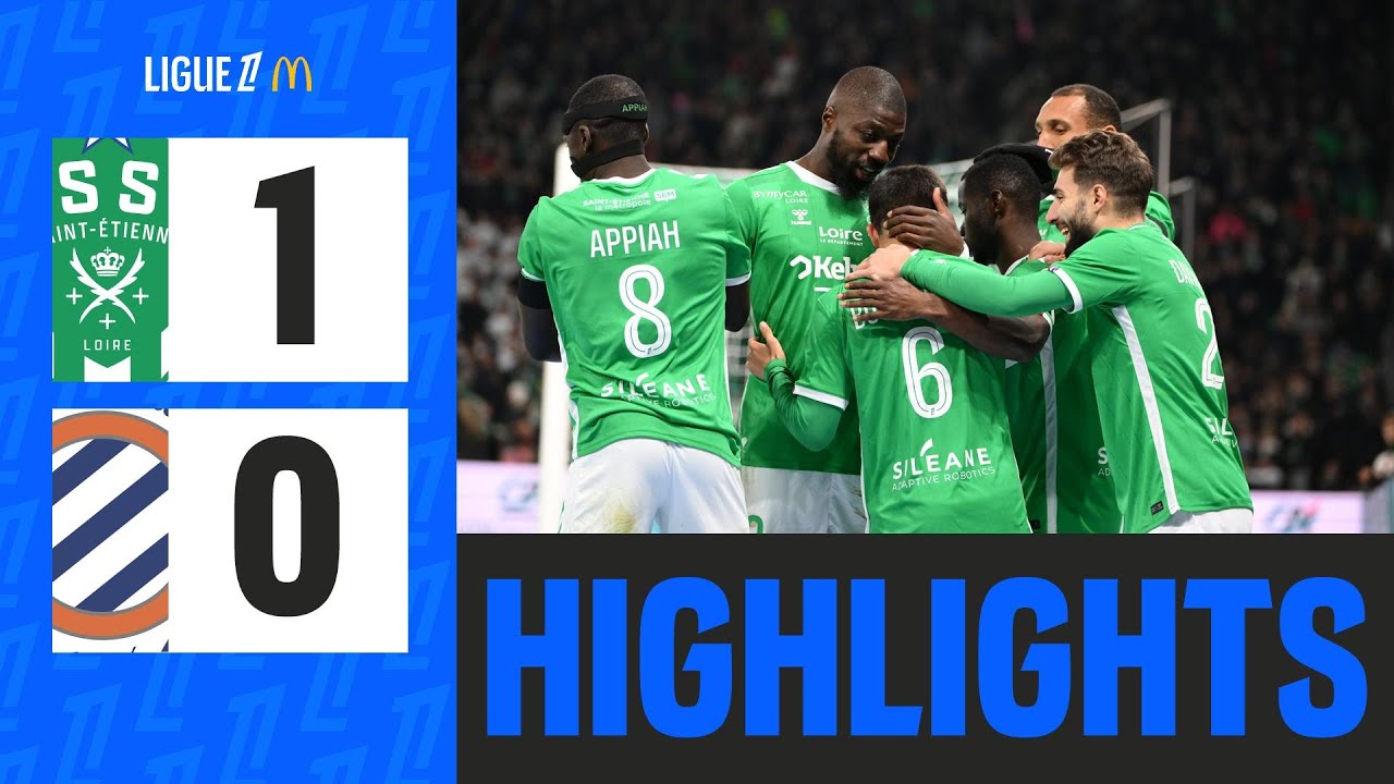 St-Étienne se RELANCE contre Montpellier | 12ème journée - Ligue 1 McDonald's 24/25