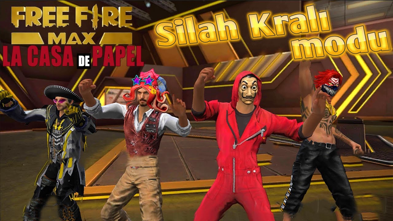 JOKER FREE FIRE MAX SİLAH KRALI MODU OYNUYOR