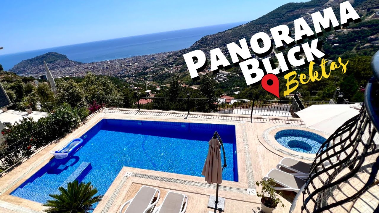#297 Panoramablick aus JEDEM Zimmer | Traumimmobilie in Bektas #alanya #immobilien