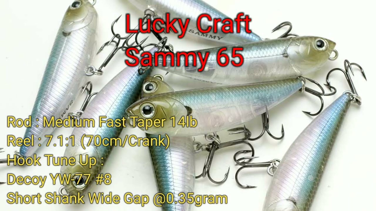 Lucky Craft Sammy 65 | Variable Lure Action |