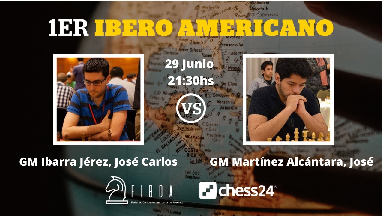 Iberoamericano online: GM Ibarra Jérez, José Carlos vs GM Martínez Alcántara, José Eduardo