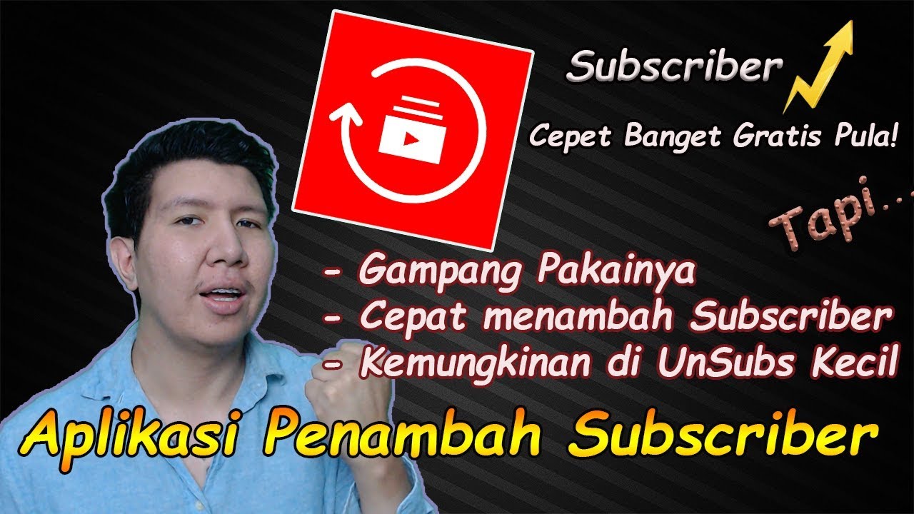 MENAMBAH SUBSCRIBER DENGAN APLIKASI ANDROID - CEPAT & GRATIS!