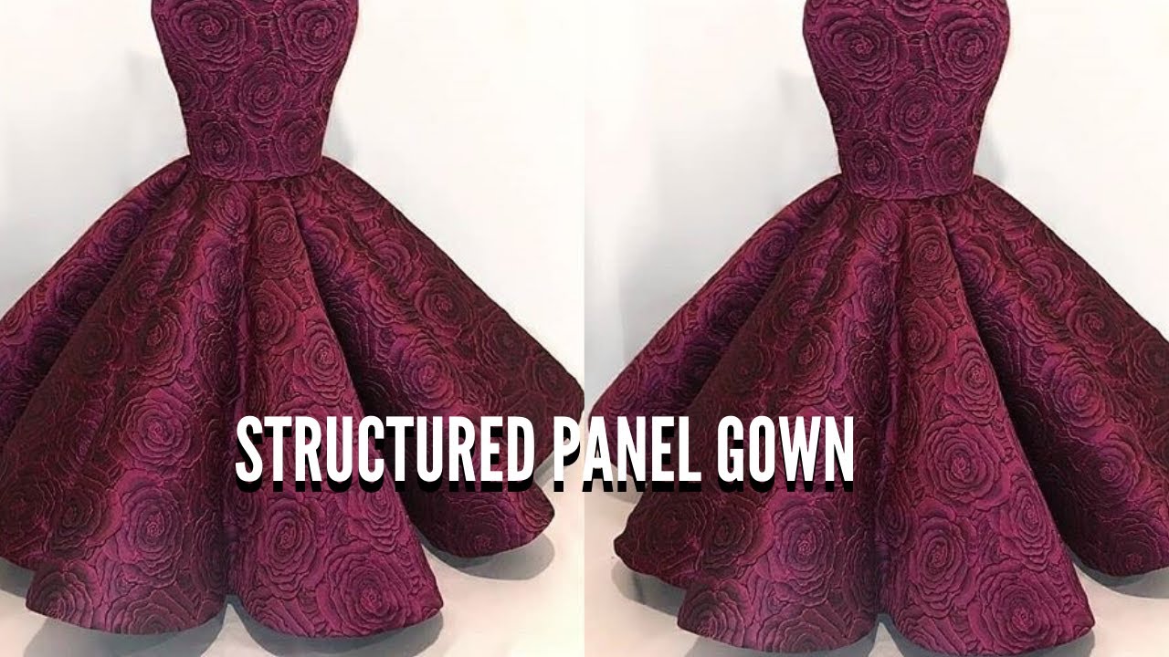 HOW TO: CUT AND SEW A PANEL CIRCLE FLARE| DIY PANELED CIRCLE SKIRT | cone flare pattern PART2