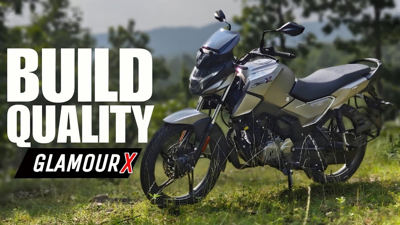 NEW GLAMOUR X 125CC - 2025 | BUILD QUALITY TEST | AJR7 