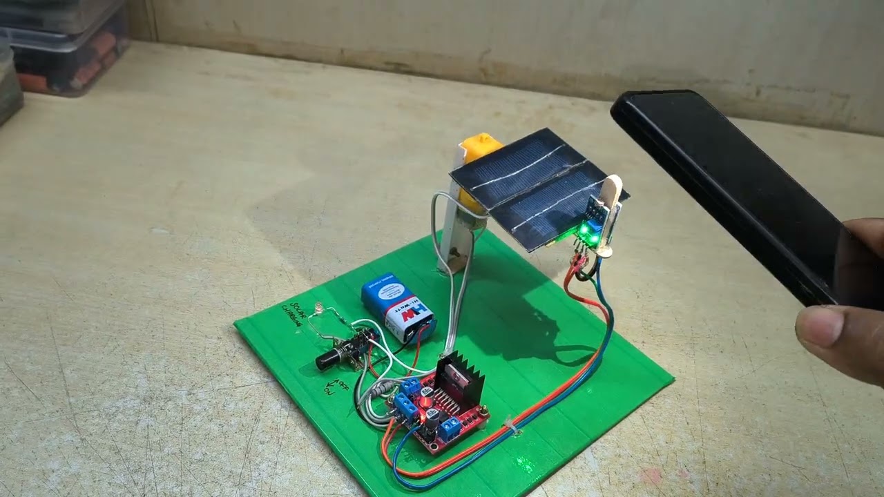 Make Solar Tracker without Arduino | Solar Tracking System Project 