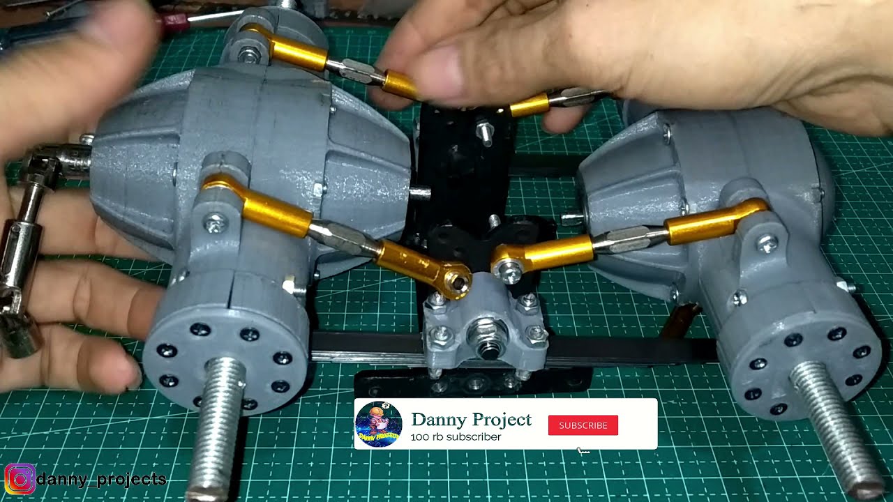 Pemasangan Pegas Daun Gardan Belakang RC Tronton