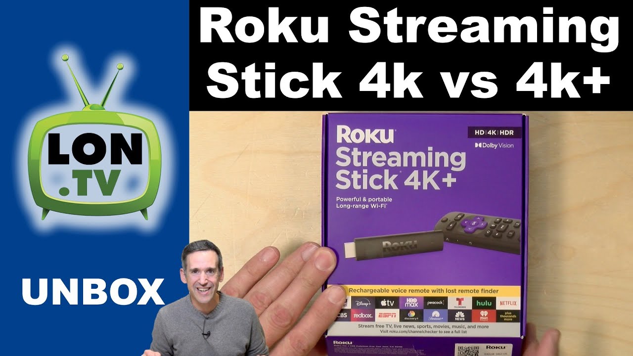 Roku Streaming Stick 4k vs. 4k+ - What's the difference?