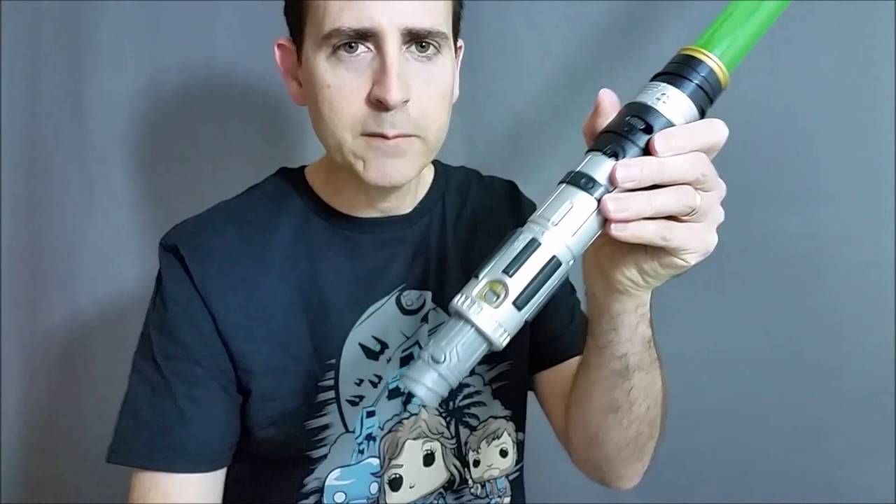 Star Wars Bladebuilders Blast Tech Lightsaber Kit Review / Build Your Own Lightsaber Kit