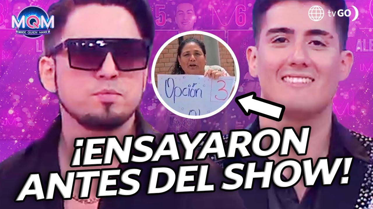 Mande Quien Mande: Luis Otoya y Marco Antonio cantaron para la recta final de 