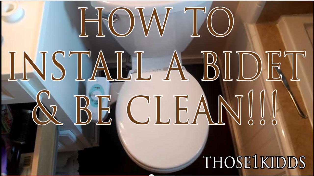 JOYOUS DAY! - How I installed an Astor Bidet CB-1000