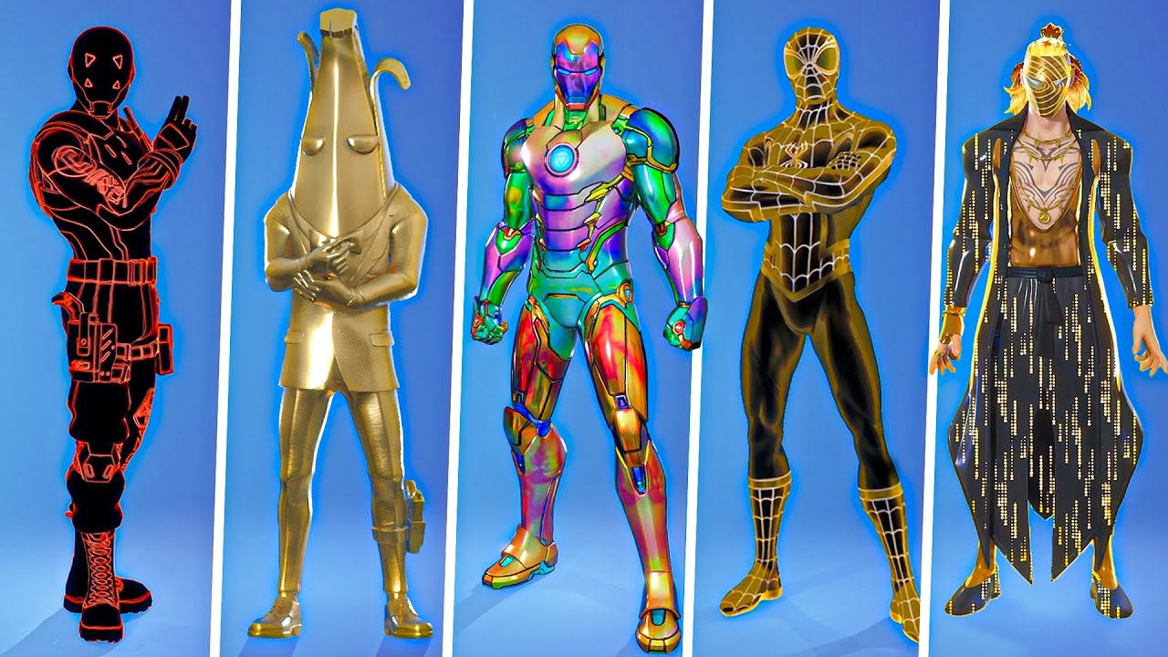 Evolution of Fortnite Super Level Styles (CH2 S1 - CH4 S4)