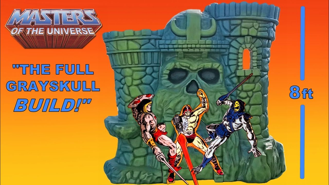 Custom GIANT CASTLE GRAYSKULL - Masters of the Universe Playset Review