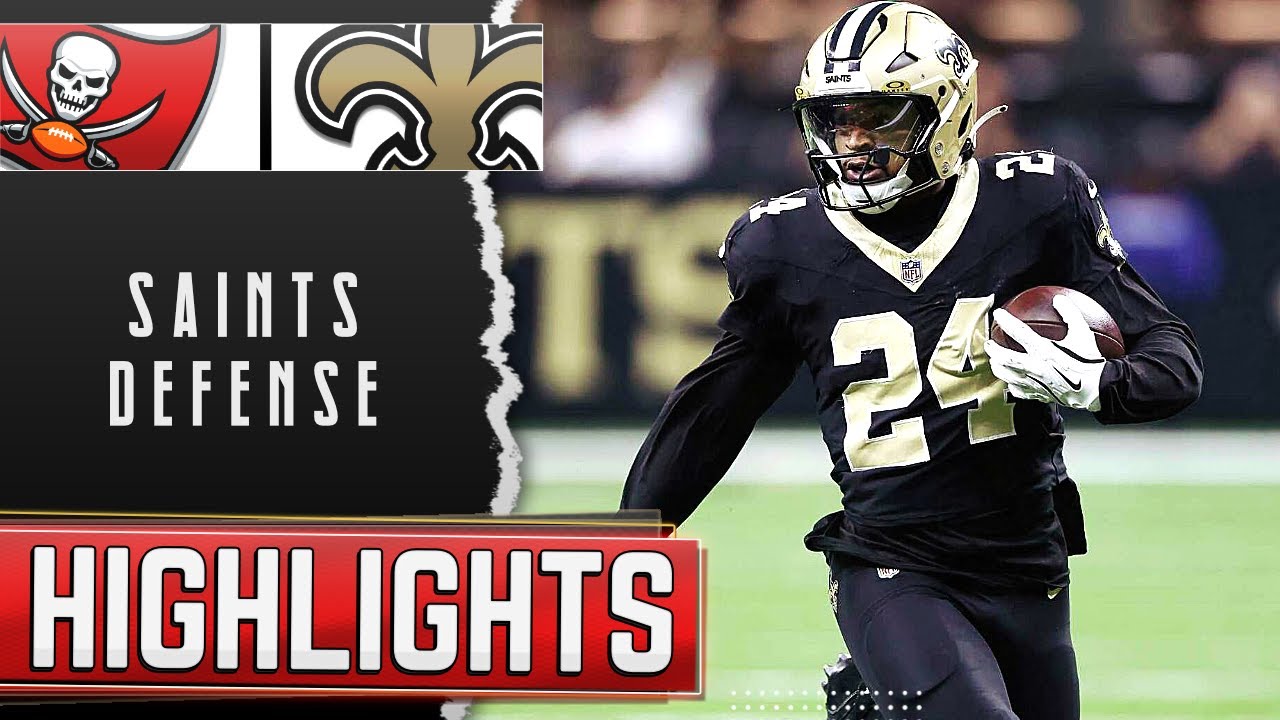 Saints Defense vs Bucs | Week 6 Highlights