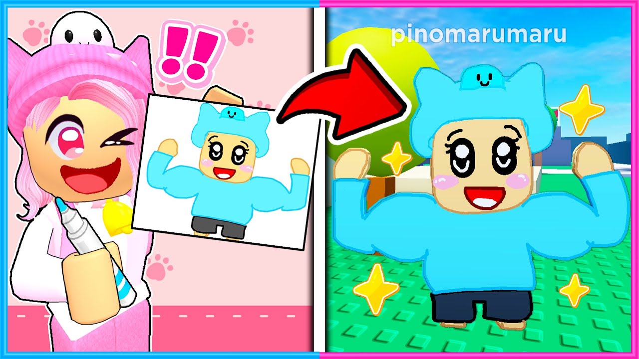 描いた絵が動き出すロブロックス🖌️🎨【 ROBLOX / ロブロックス 】