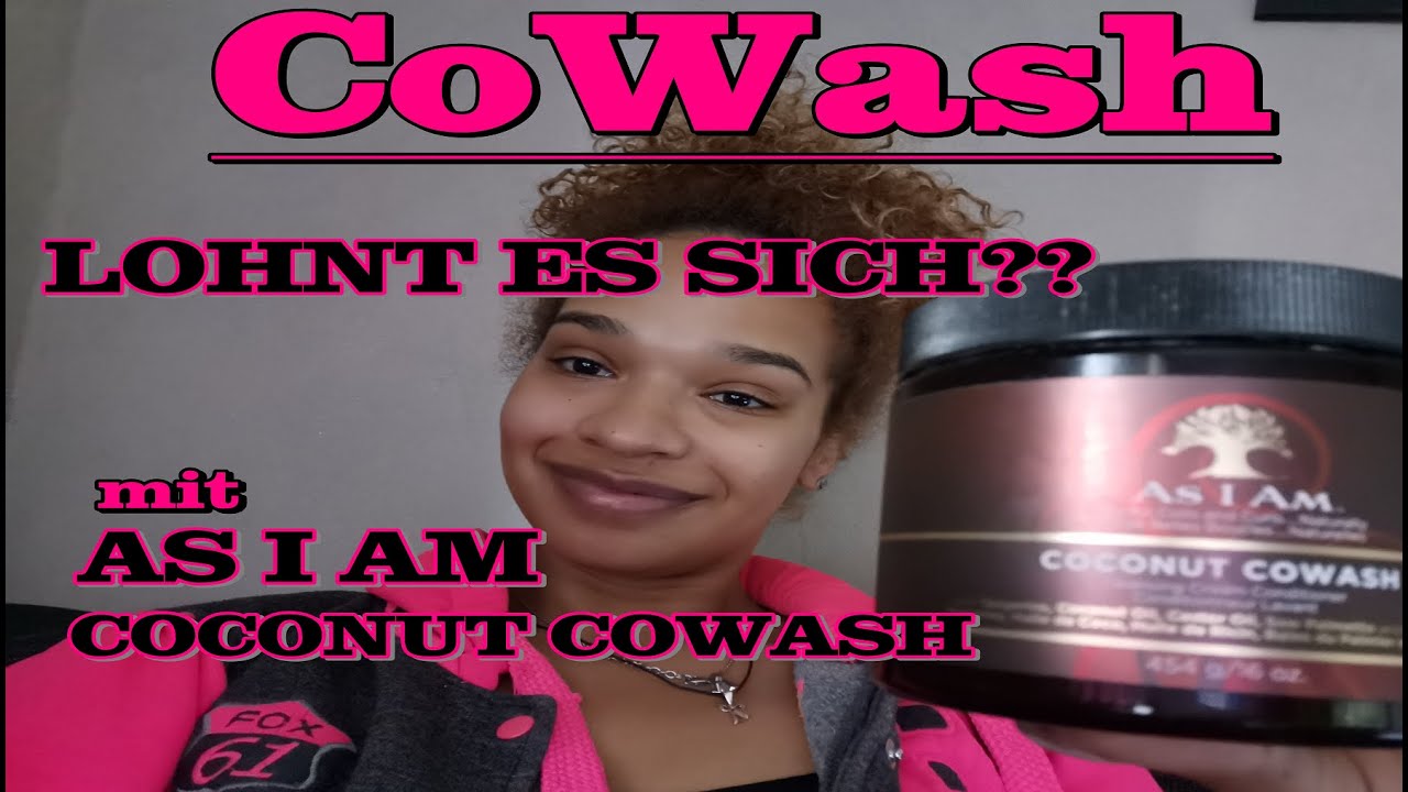 Afrohaare kämmen / CoWash mit As I Am, was ist das und wofür? Ich teste es das erste Mal