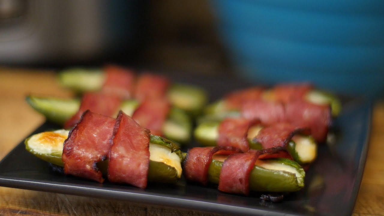 Turkey Bacon Wrapped Jalapeños Recipe