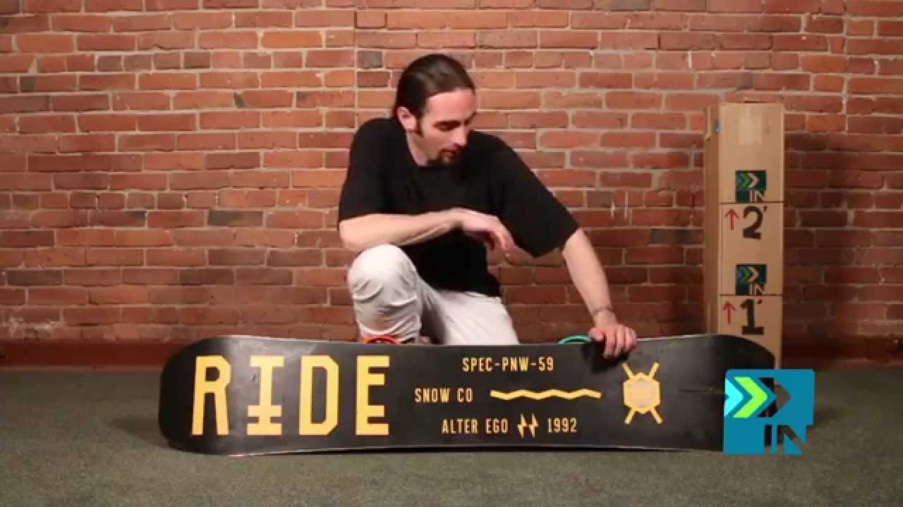 Ride Alter Ego Snowboard Flex Test- Board Insiders- Stiffness of the 2015 Ride Alter Ego Snowboard?