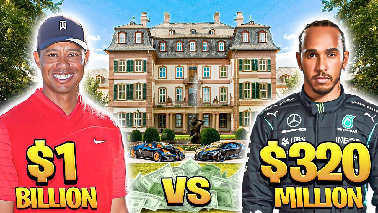 Tiger Woods VS Lewis Hamilton - Lifestyle War