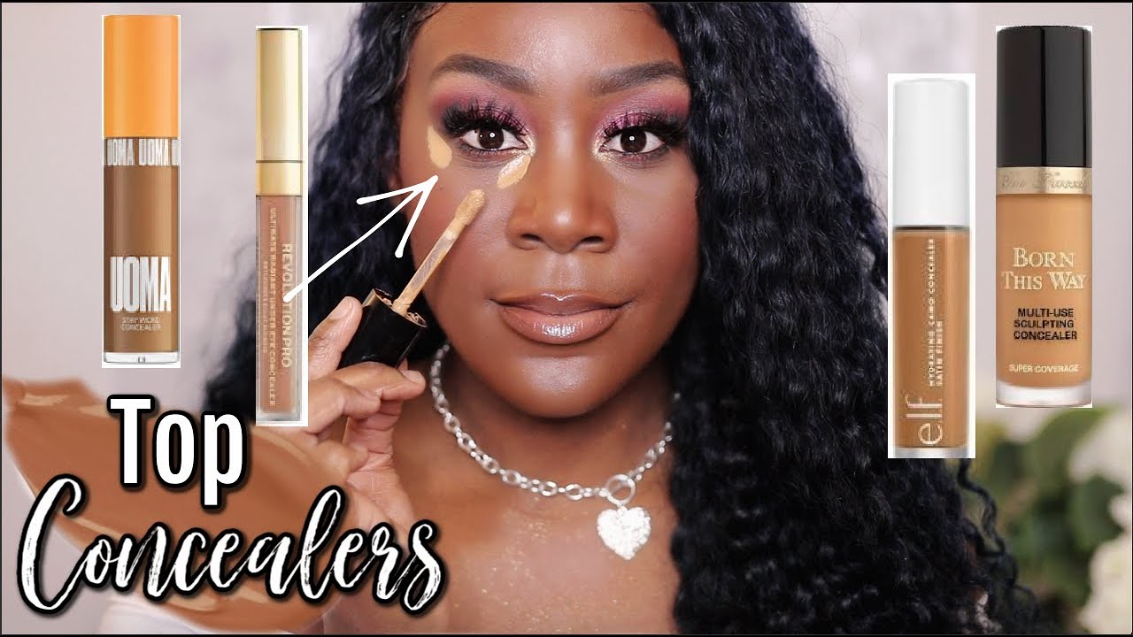 My TOP concealers for DARK SKIN