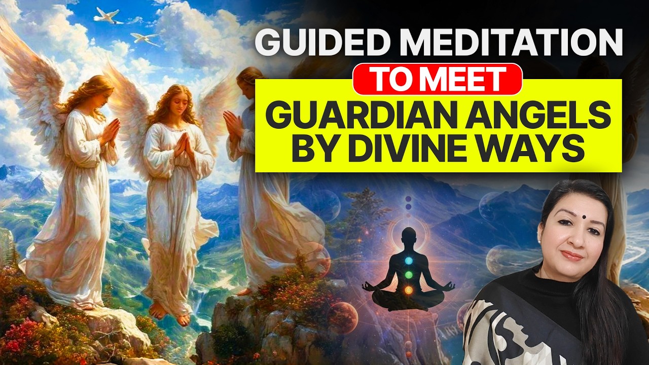 Welcome to this sacred guided meditation to connect with your Guardian Angel