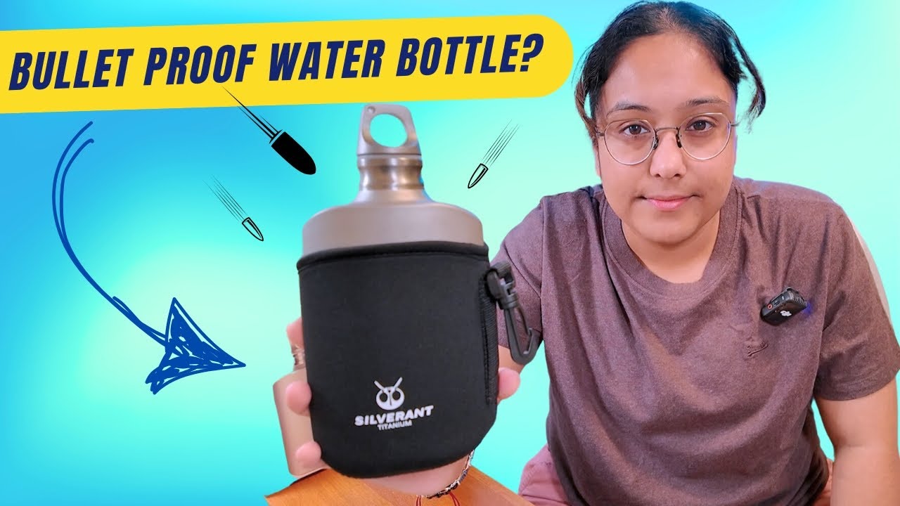 Should you purchase a £62 TITANIUM WATER BOTTLE? Silverant