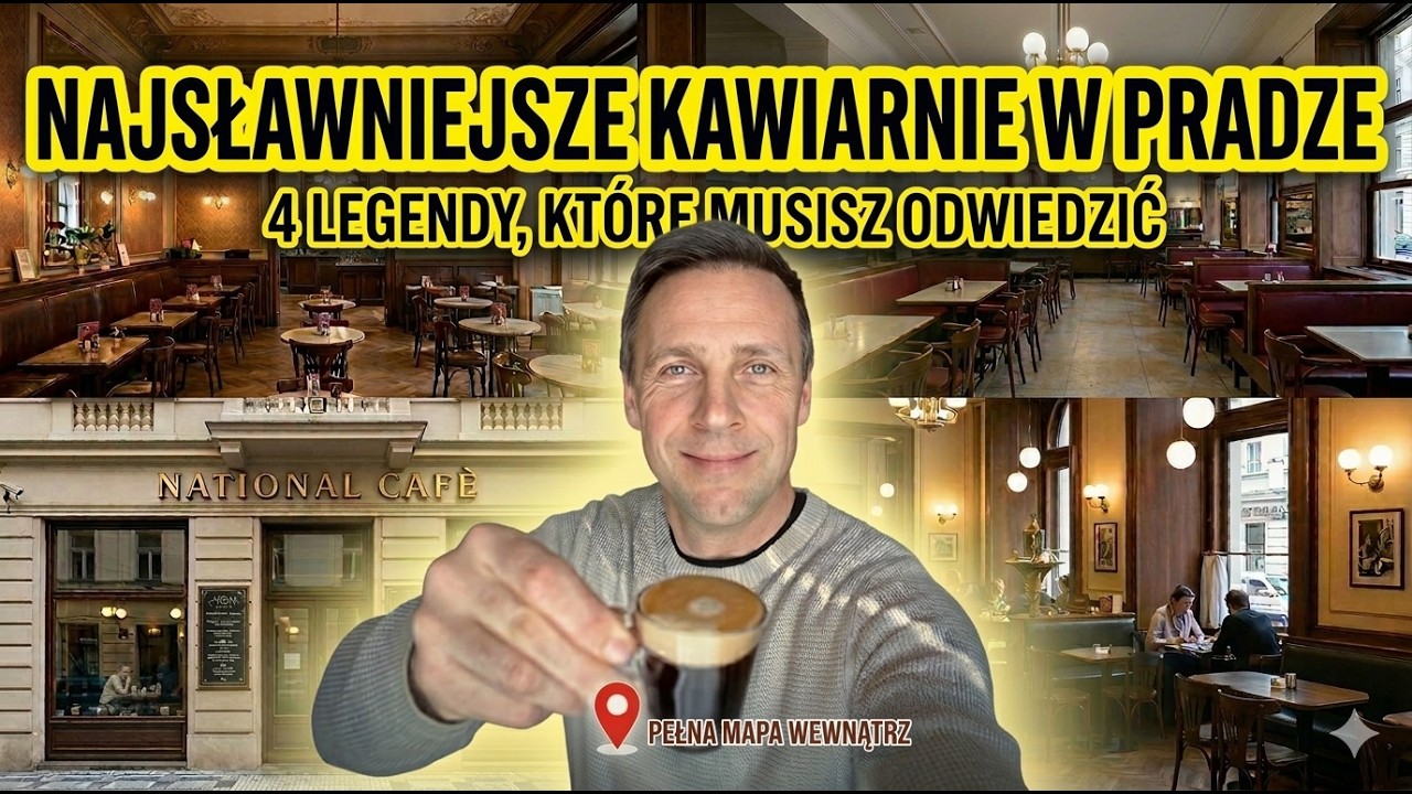 4 kultowe kawiarnie w Pradze, które musisz odwiedzić