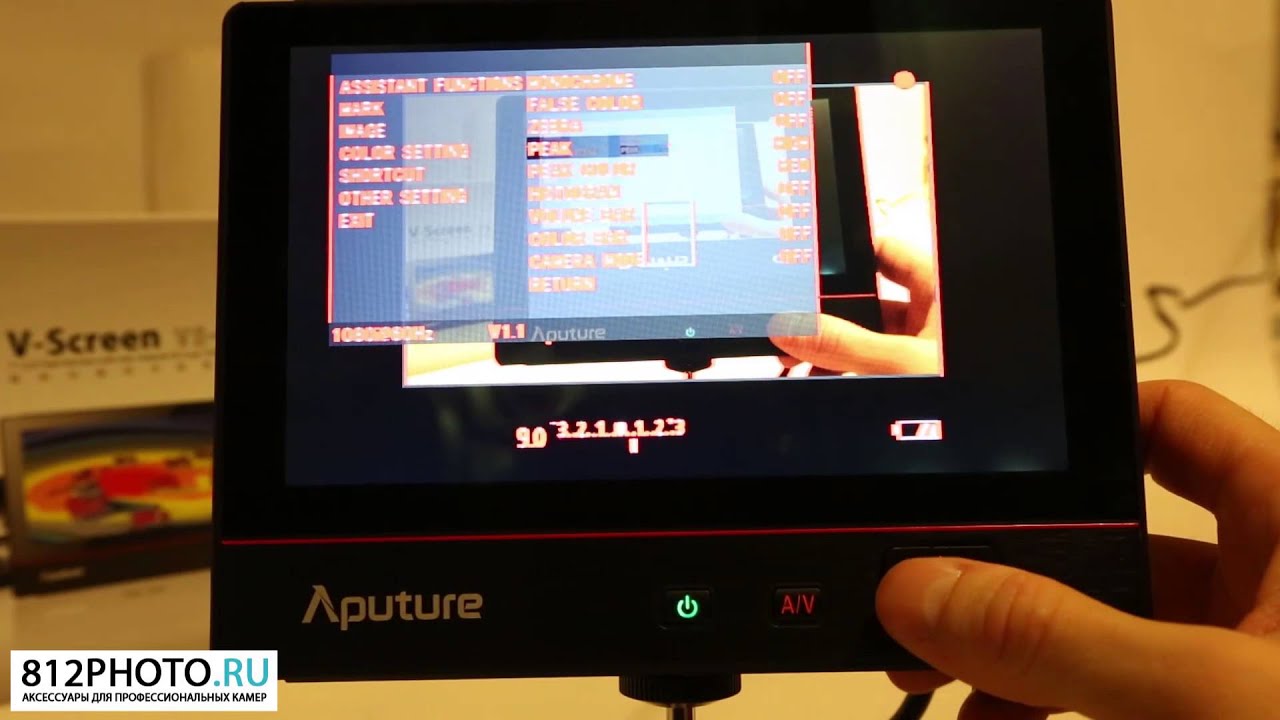 Обзор Монитора Aputure V-Screen VS-3 7