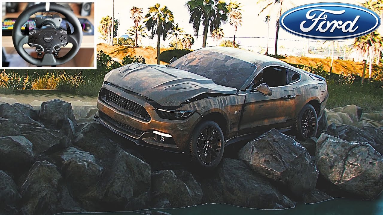 Rebuilding a FORD MUSTANG GT RTR (2015) | NFS Heat | MOZA R5 Gameplay
