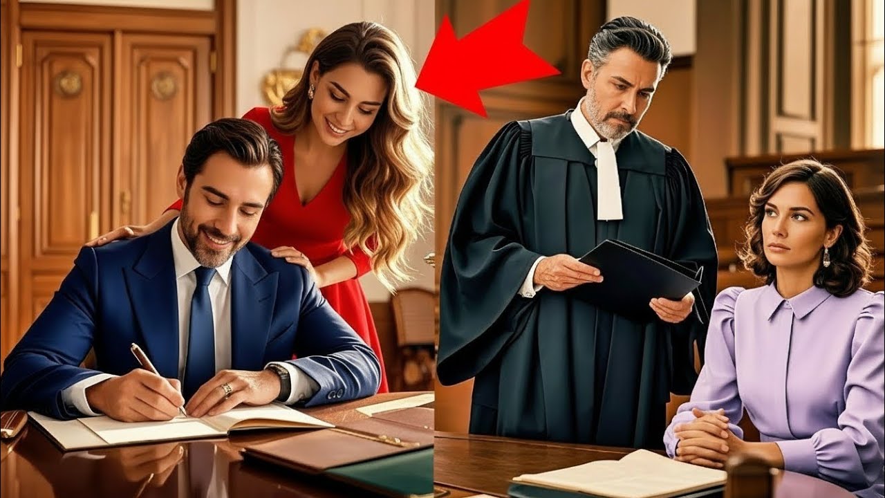 Se burló al firmar el divorcio, pero quedó helado cuando el juez leyó el testamento secreto