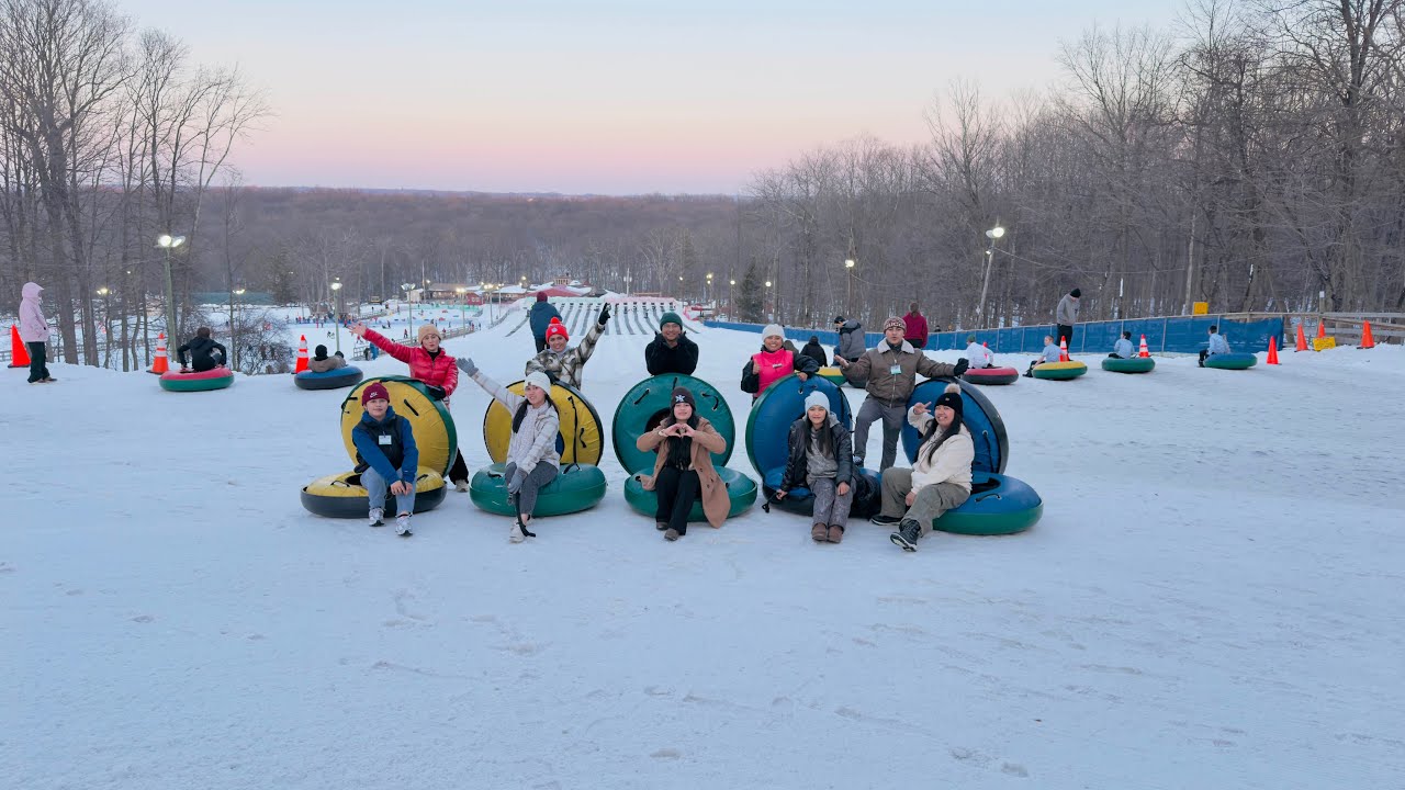 Ice tubing in Campgaw mountain ski 📍