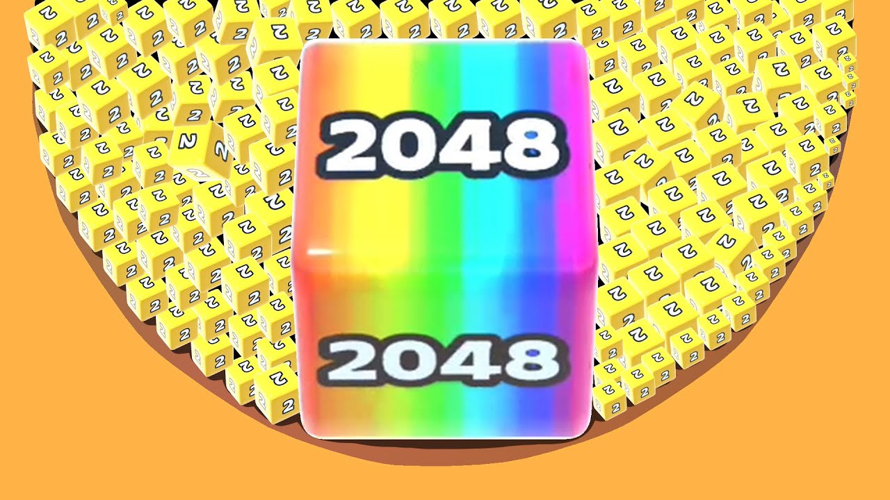 JELLY RUN 2048 - Беги и Объединяй (ASMR геймплей)