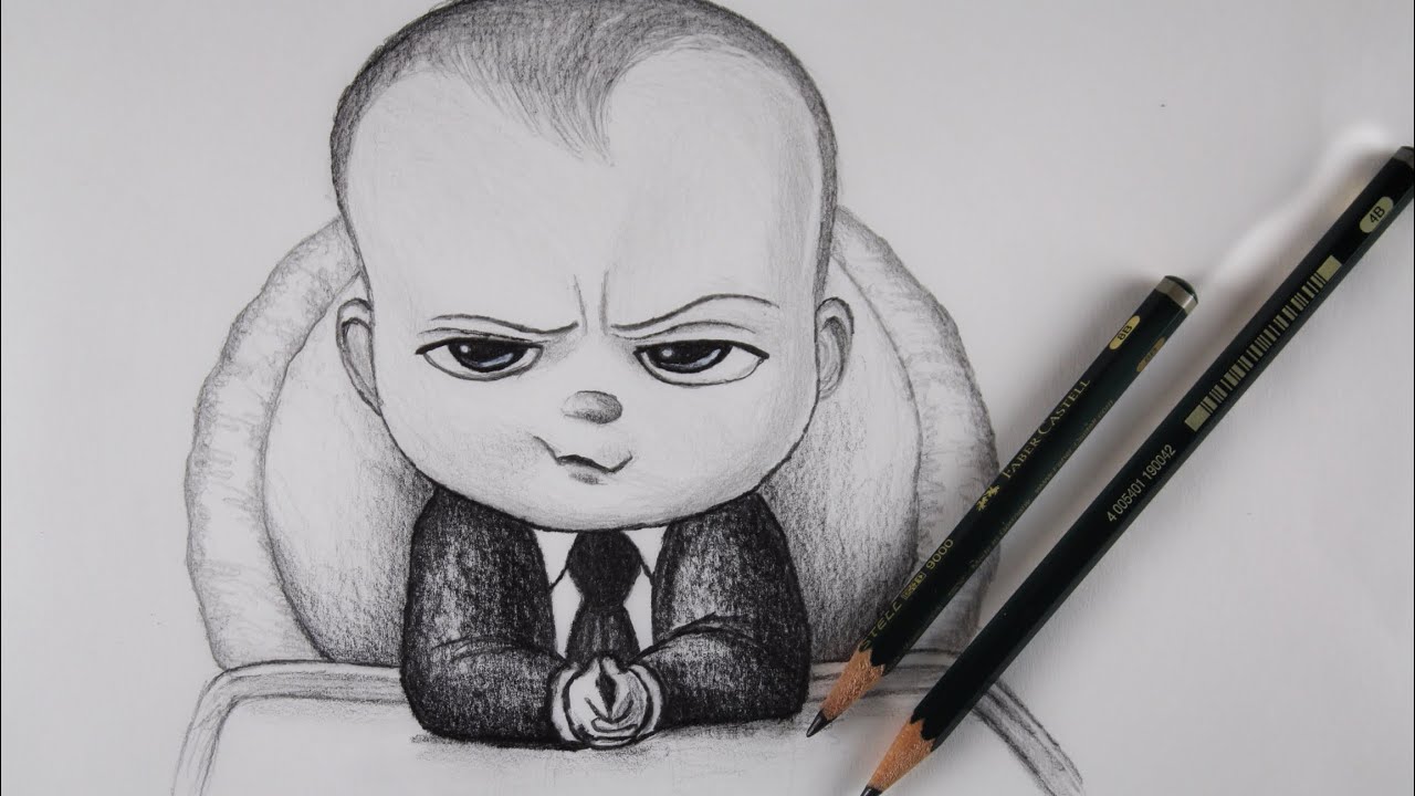 Boss Baby - How To Draw The Boss Baby