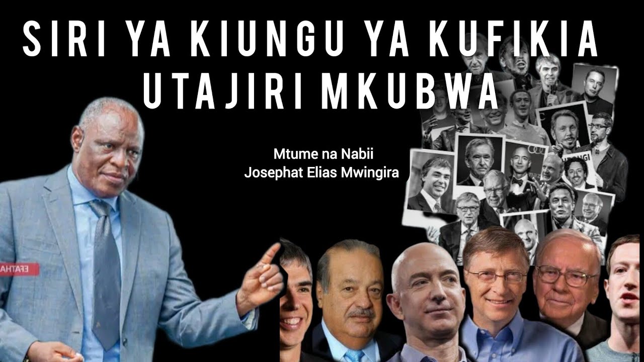 SIRI YA KUFIKIA UTAJIRI MKUBWA | USIPENDE USINGIZI | MTUME NA NABII JOSEPHAT ELIAS MWINGIRA