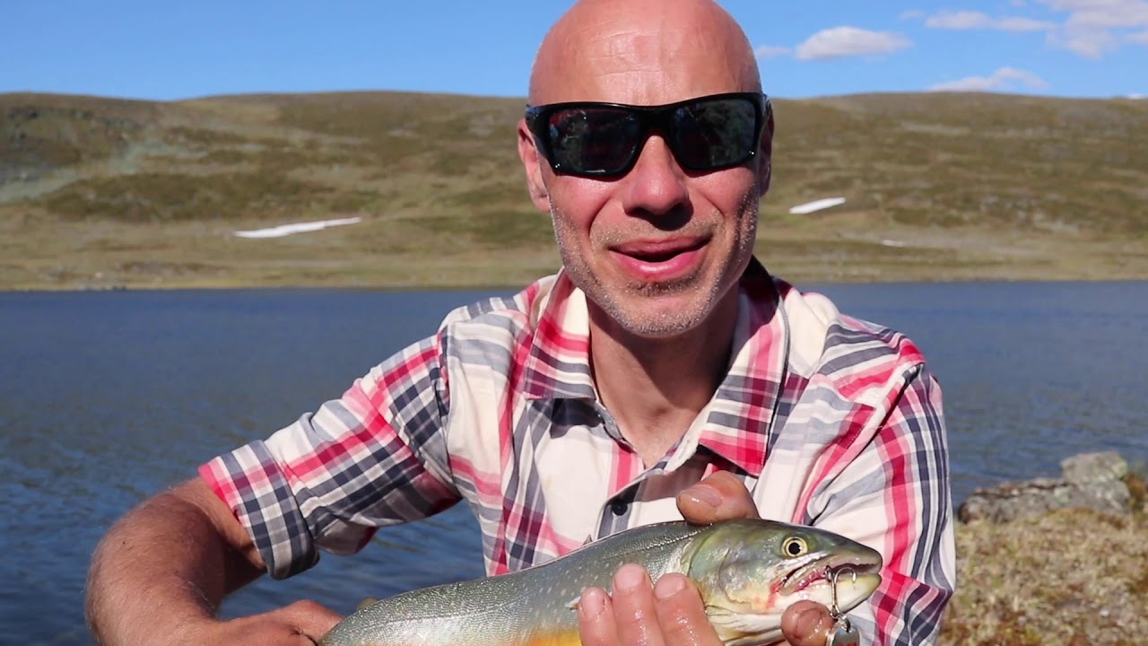 Fiskelykke i Øvre Dividal nasjonalpark