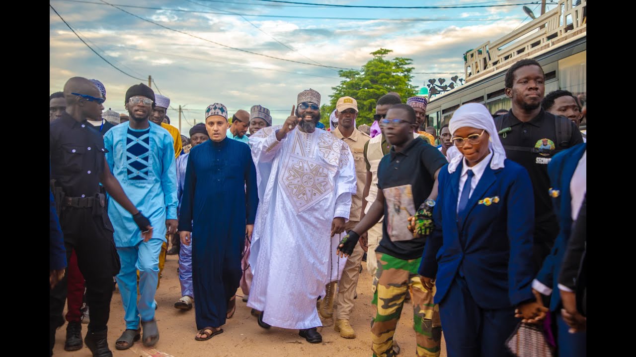 GAMOU MEDINA 2024 CONVOI ZIARRA BAYE MODOU BA CHEZ PAPA MACKY NIASS